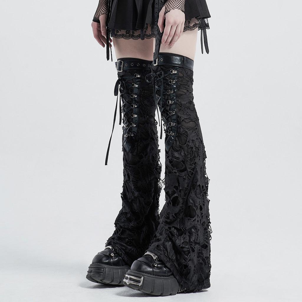 Punk decadent shabby Leg sleeve WS-395JTF - Punk Rave Original Designer Clothing