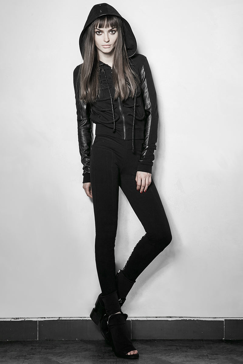 PK-102 Super Slim Multiple Segmentation Split Ends Tights Punk Pants
