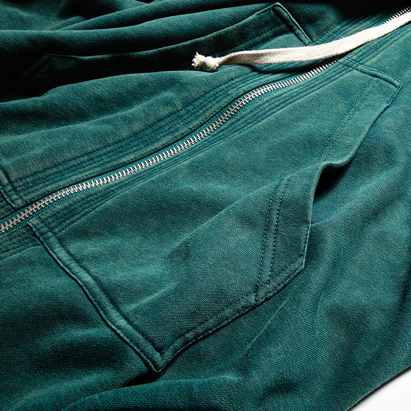 PY-216 Dark Skinny Hoodie Punk Coat With The Short Front And Long Back