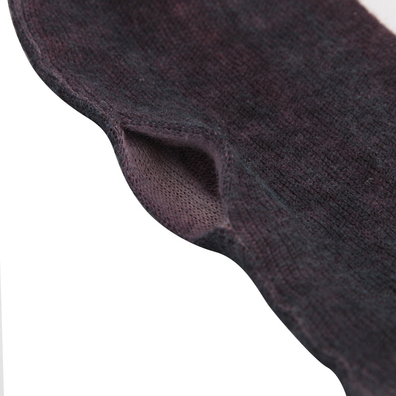 PM-036 Double Row Corns Punk Sweaters With Metal Eyelets Through Cotton Rope