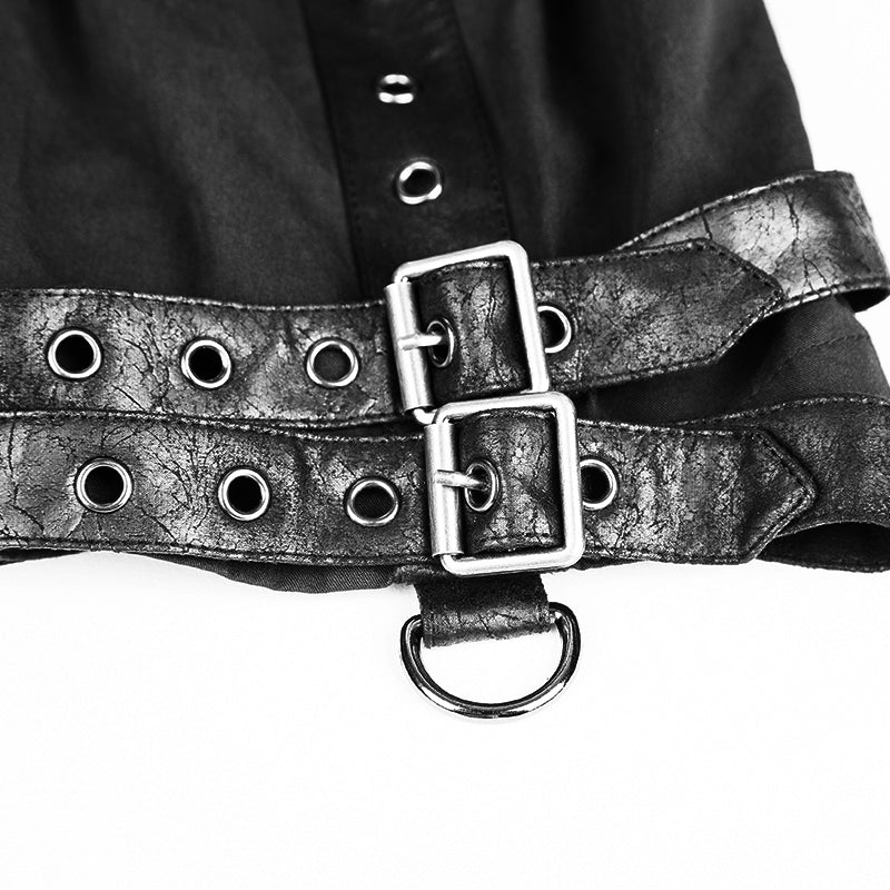 Y-757 Latest Style Exquisite Woven Man Punk Shirts