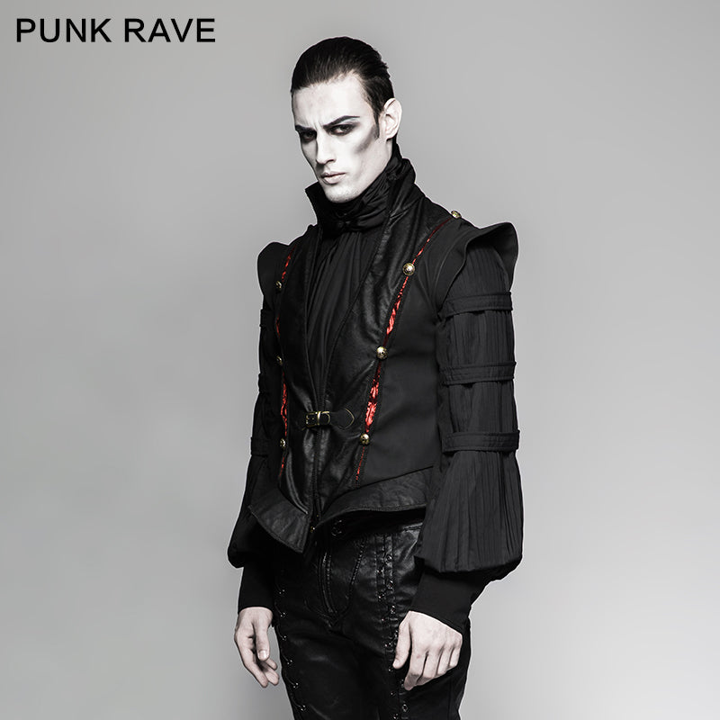 Y-736 Century Palace Luxury Delicate Grass Grains Ribbon Gothic Jackets
