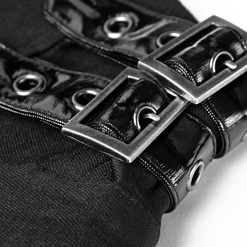K-289 High Waist Classic Riding Breeches Gothic Pants Military Uniform