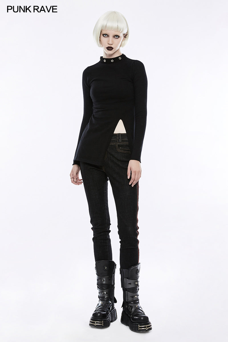 OPM-068 Personality Diablo Split Wool Punk Sweater
