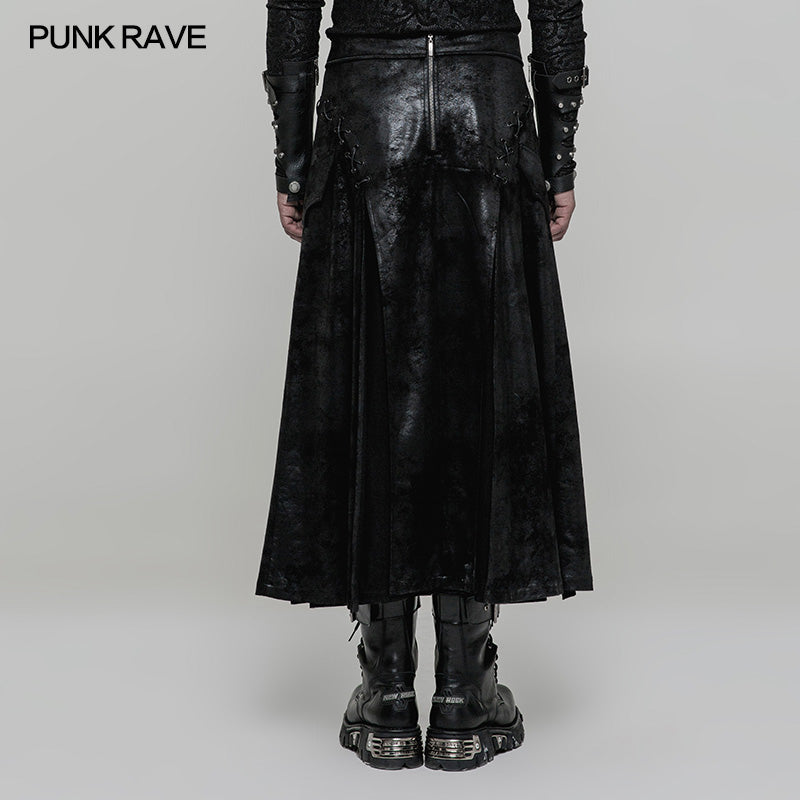 WQ-355 Gorgeous Three-quarter Gothic Skirt For Men