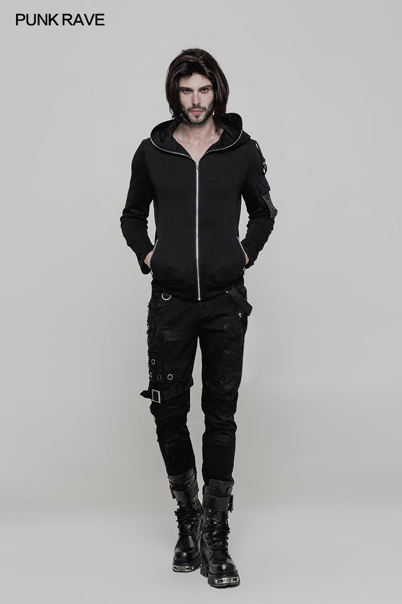 WK-319 Personality Vintage Trousers Punk Pants For Men & Women