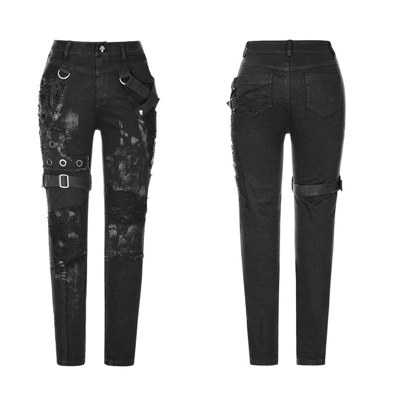 WK-319 Personality Vintage Trousers Punk Pants For Men & Women