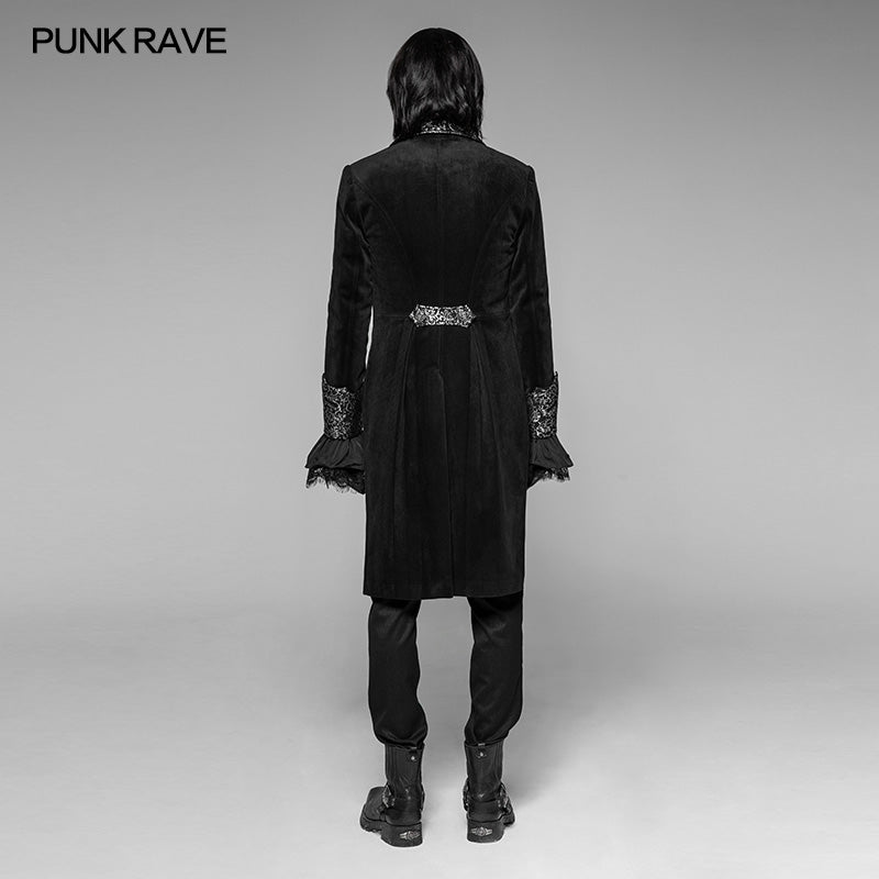 WY-947 Gothic Gorgeous Velvet Swallowtail Coat Jacket