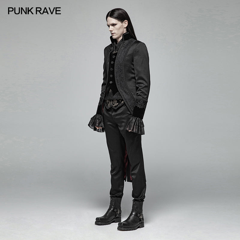 WY-1007 Gorgeous Gothic Swallow Tail Coat