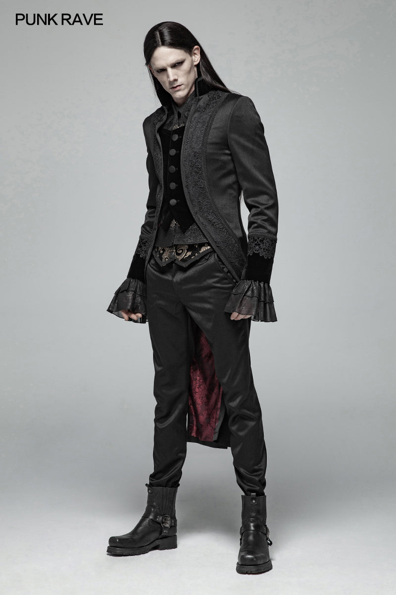 WY-1007 Gorgeous Gothic Swallow Tail Coat