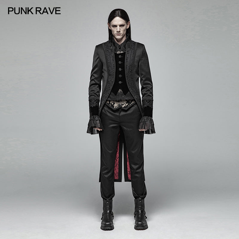 WY-1007 Gorgeous Gothic Swallow Tail Coat
