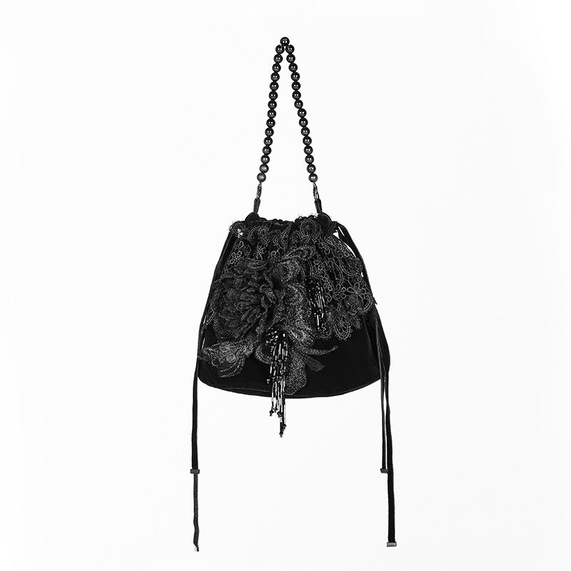 WS-284 Gorgeous Gothic Small Tote Bucket Bag