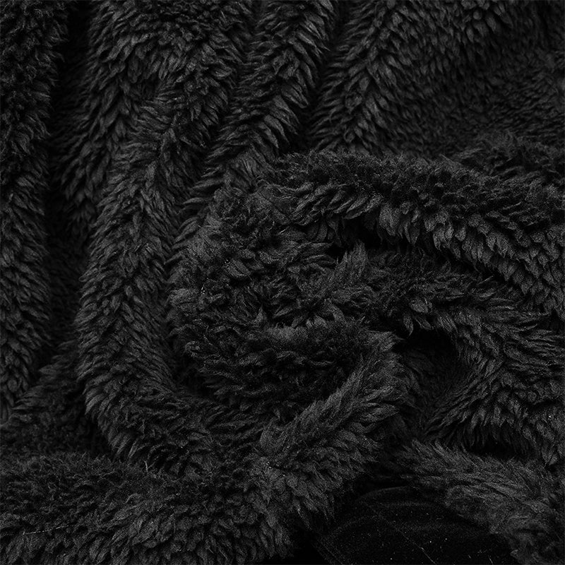 WLY-089 Women Gothic Lolita Long Sleeve Medium Long Velvet Coat