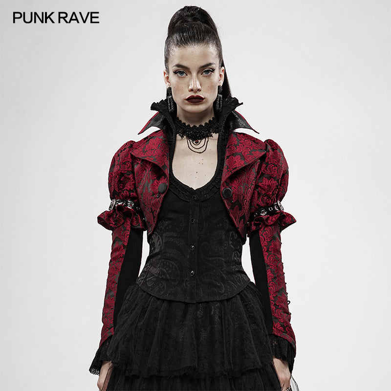 WY-1133XDF Steampunk desperate crisis short coat