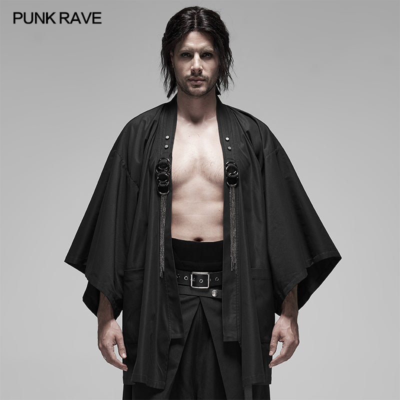 WY-1153 Punk metal warrior japanese coat