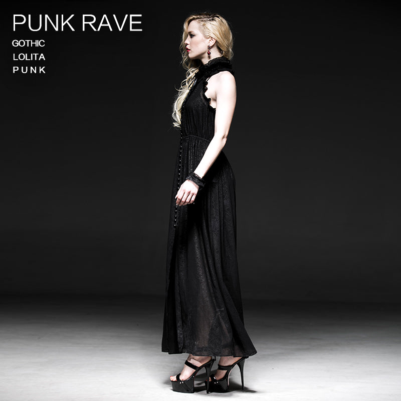 Q-235 Hot Sale Sexy Fashionable Elegant Prom Night Lace Gothic Dresses
