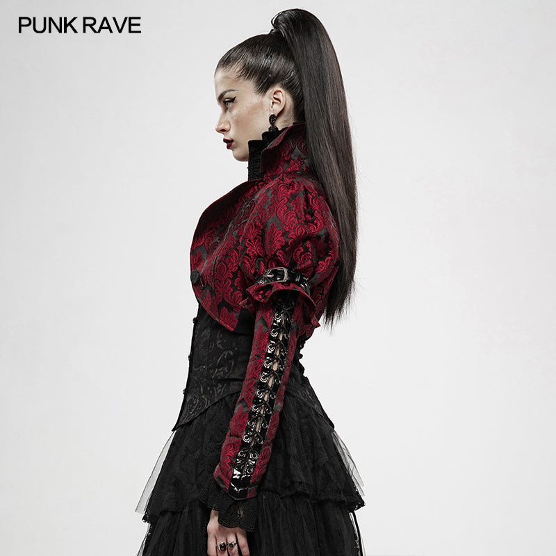 WY-1133XDF Steampunk desperate crisis short coat
