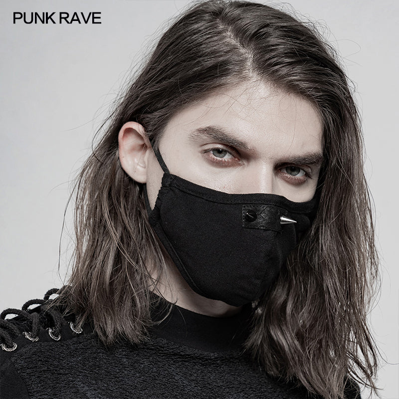 WS-377KZM Daily punk imitation nosering mask