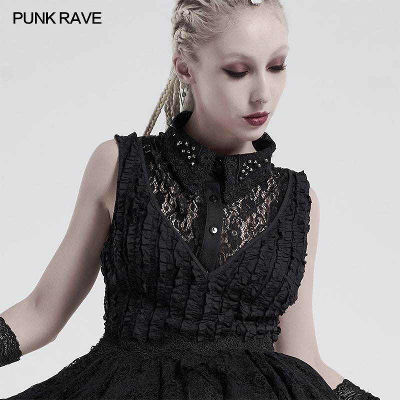 WS-411LHF Gothic independent lace collar