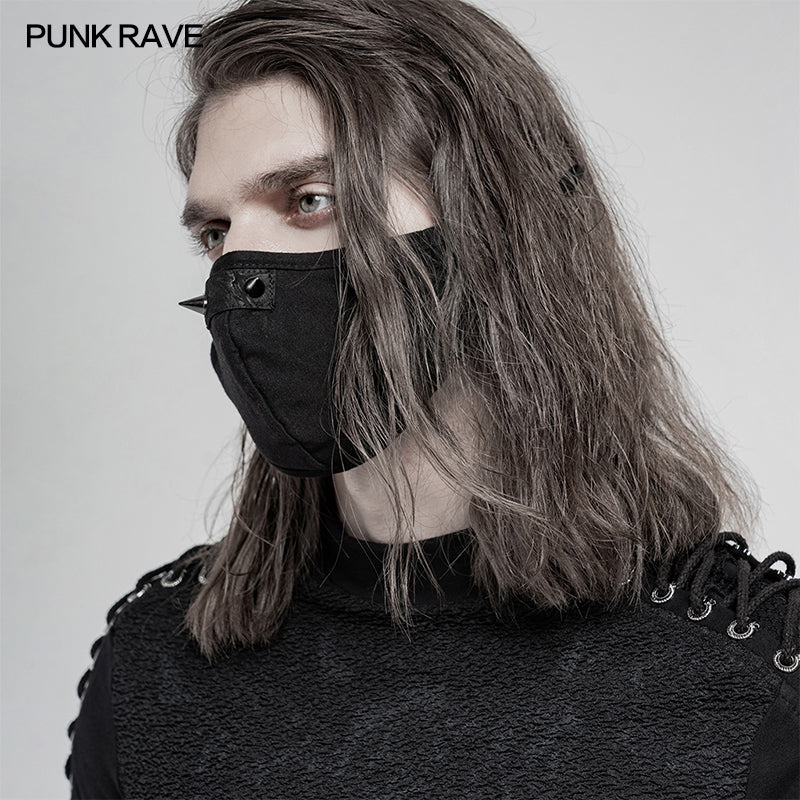 WS-377KZM Daily punk imitation nosering mask