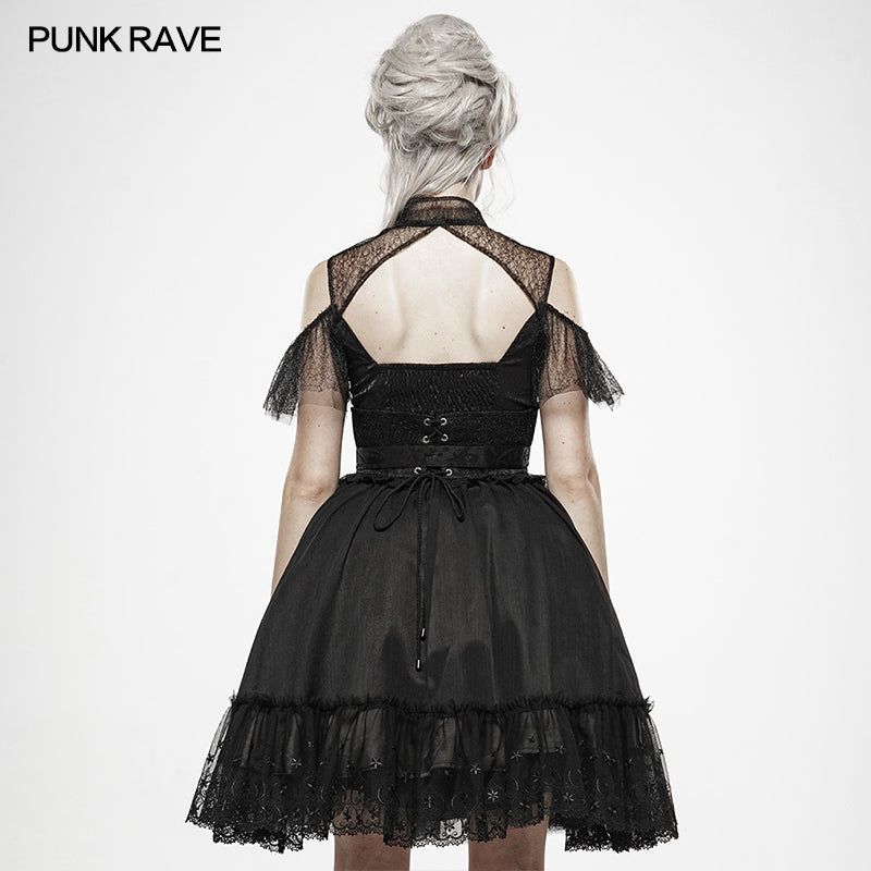 WLQ-094 black Fairy Tale Doll Dress
