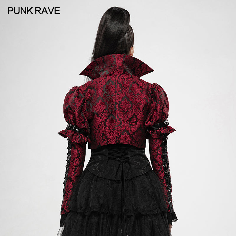 WY-1133XDF Steampunk desperate crisis short coat