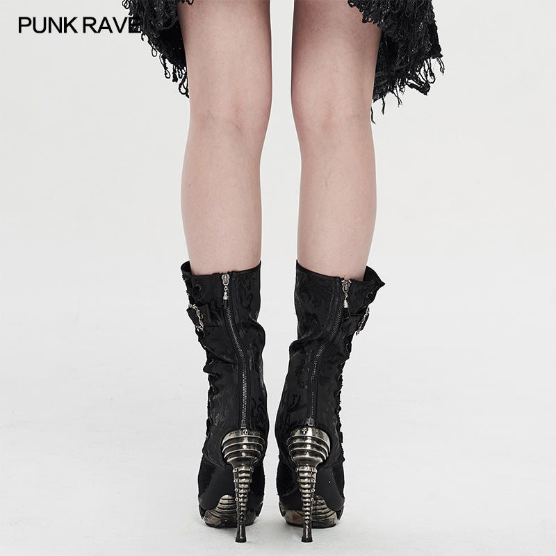 WS-344JTF Vintage Gothic Shoe Cover