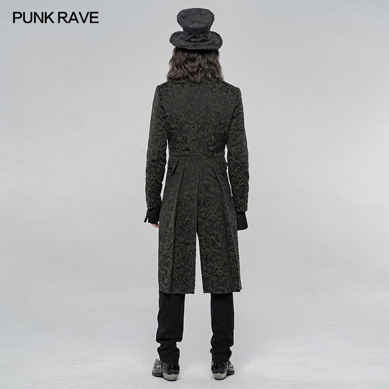 WY-1264LCM Vintage gothic jacquard jacket