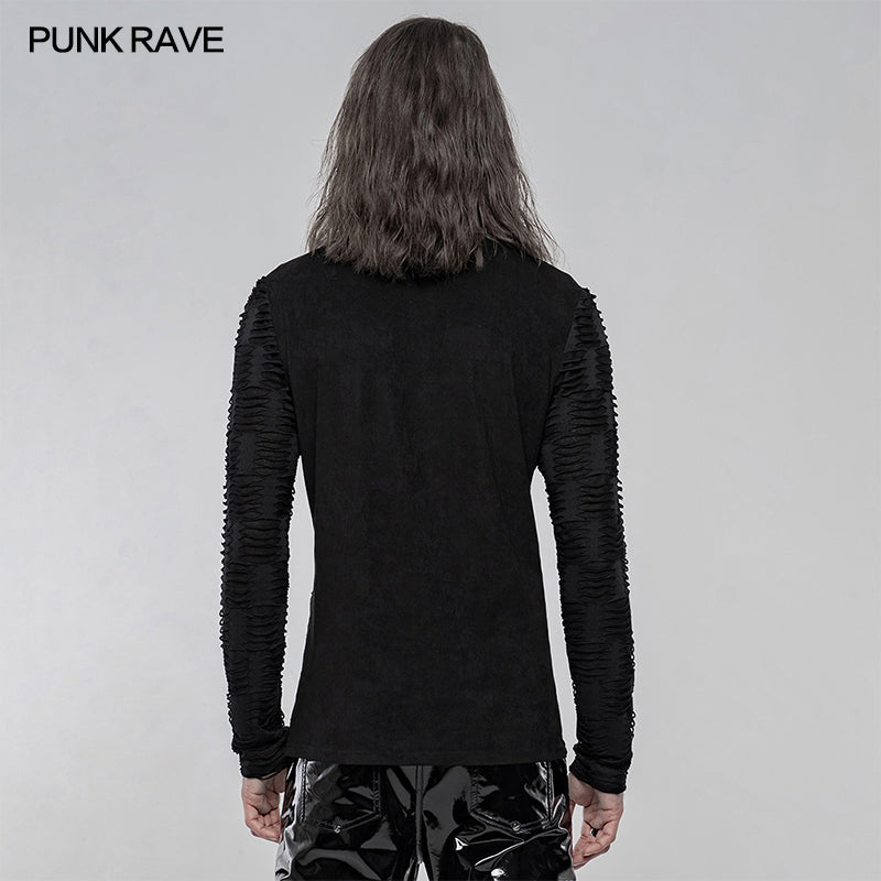 WT-636TCM Dark Texture Long Sleeve T-shirt