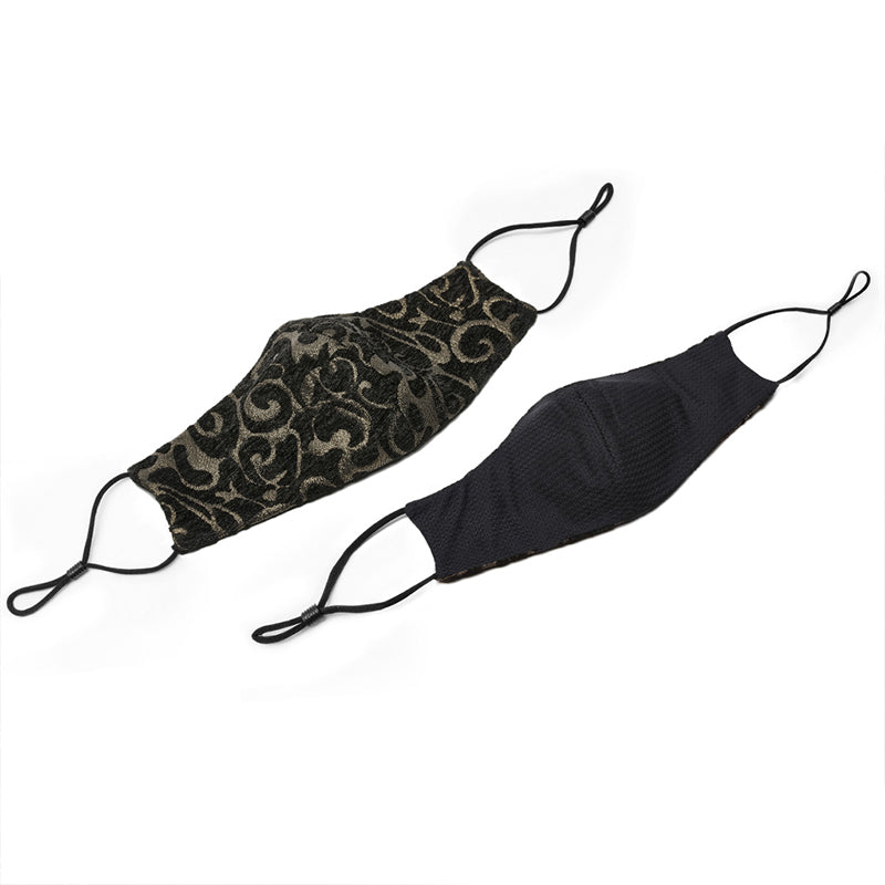 WS-389KZM Gothic Jacquard Masks