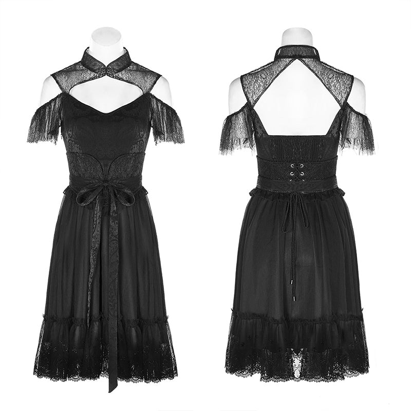WLQ-094 black Fairy Tale Doll Dress