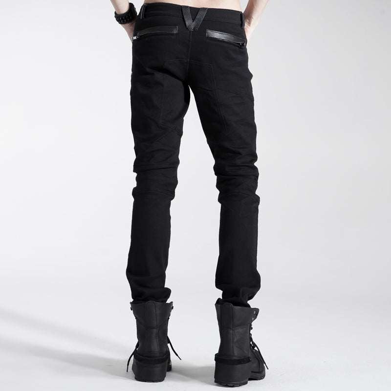 K-154 Popular Style For Men Casual Long Punk Pants