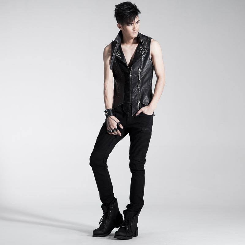 K-154 Popular Style For Men Casual Long Punk Pants