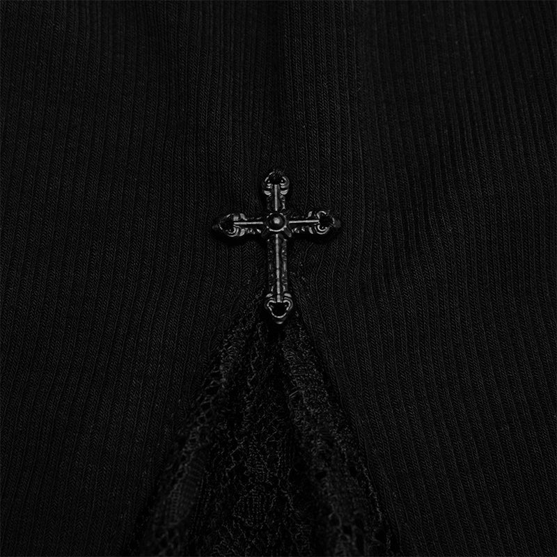 OPT-460TCF Hollow-out tight T-shirt