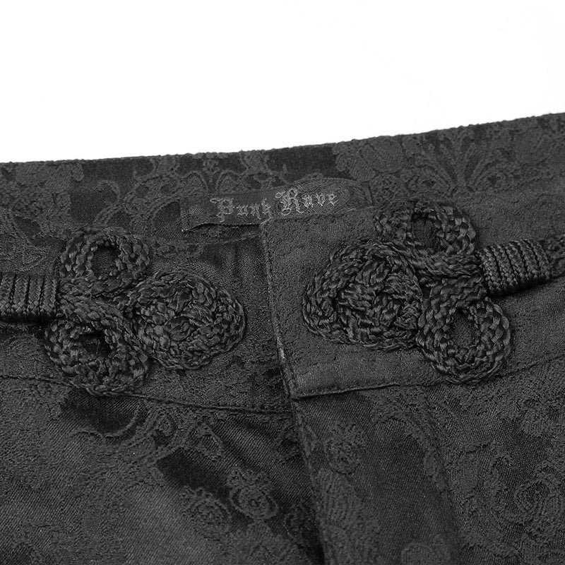 K-164 Decorative Pattern For Fashion Ladies Gothic Pants