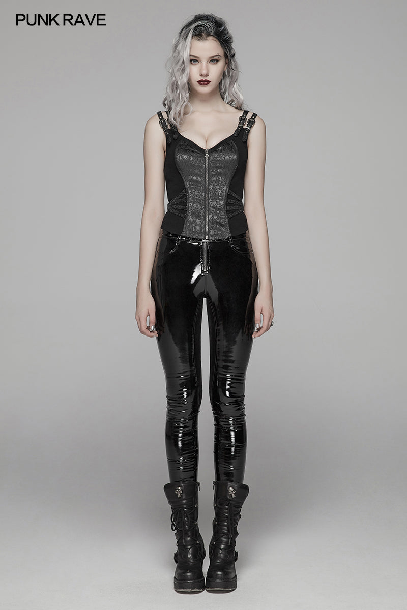 Punk Rave WY-1037MJF Popular Steampunk Women Waistcoat
