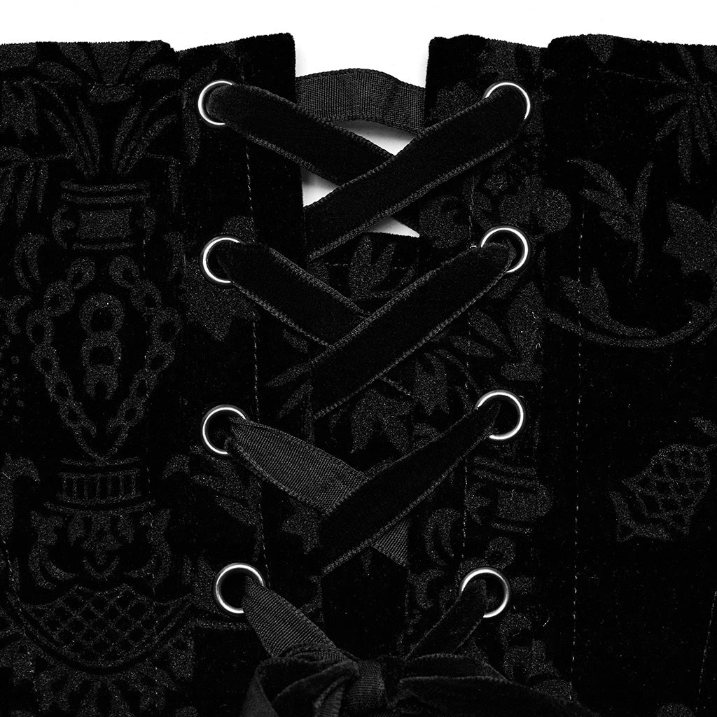 Goth style printing Corset DS-564YDF - Punk Rave Original Designer Clothing