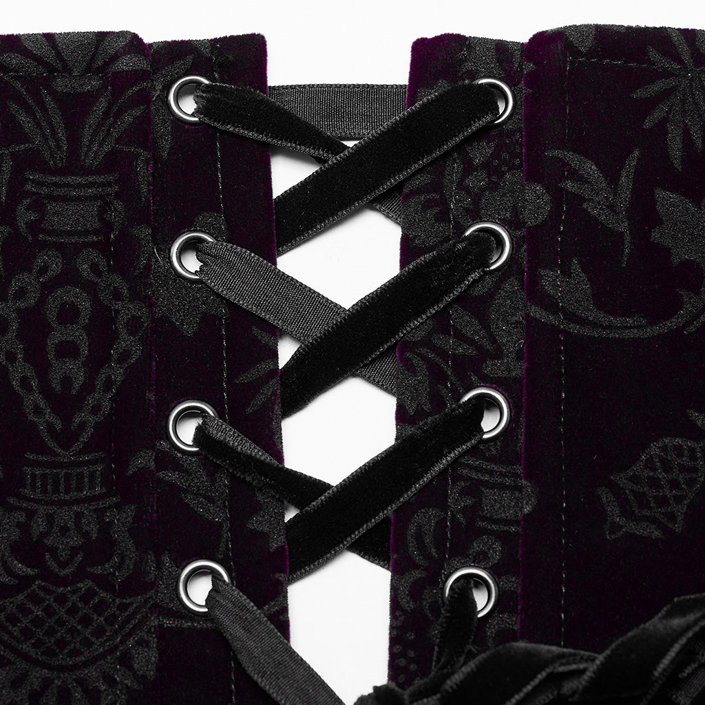 Goth style printing Corset DS-564YDF - Punk Rave Original Designer Clothing