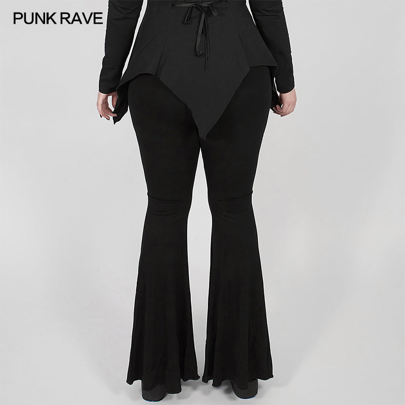 DK-457DQF Dark Goth flared pants