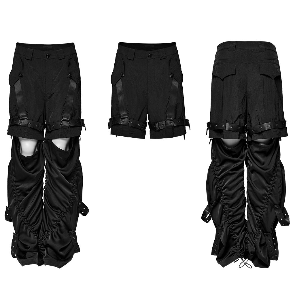Punk decadence drawstring flared pants OPK-512XCF - Punk Rave Original Designer Clothing