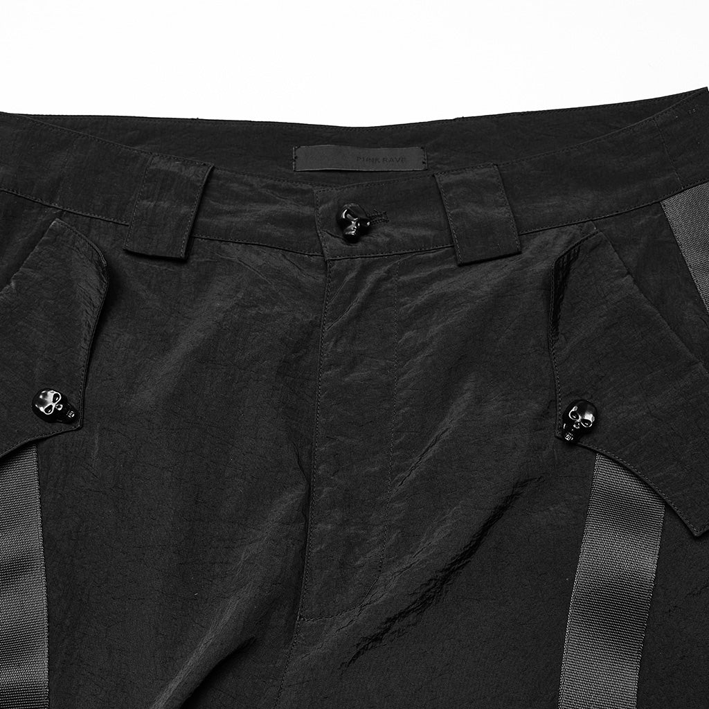 Punk decadence drawstring flared pants OPK-512XCF - Punk Rave Original Designer Clothing