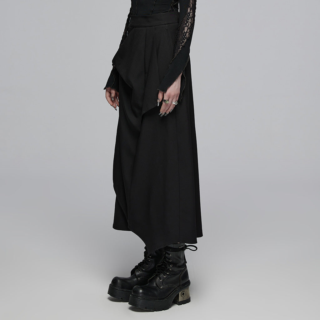 Irregular Geometry Deconstructed Skirt OPQ-1441BQF - Punk Rave Original Designer Clothing