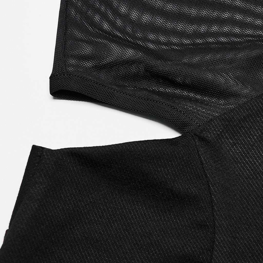 Minimalist color contrast dress OPQ-1445LQF - Punk Rave Original Designer Clothing