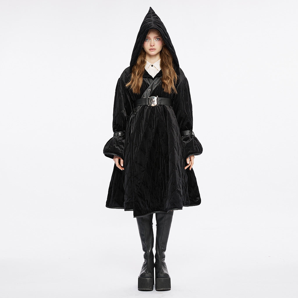 Gothic witch hoodie double side wear hooded Jacket OPY-714XCF