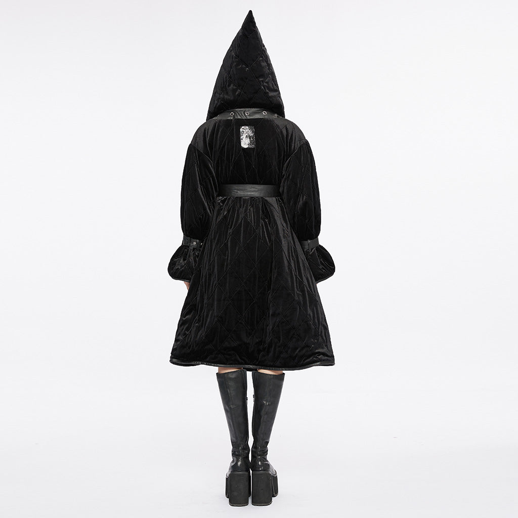 Gothic witch hoodie double side wear hooded Jacket OPY-714XCF - Punk Rave Original Designer Clothing