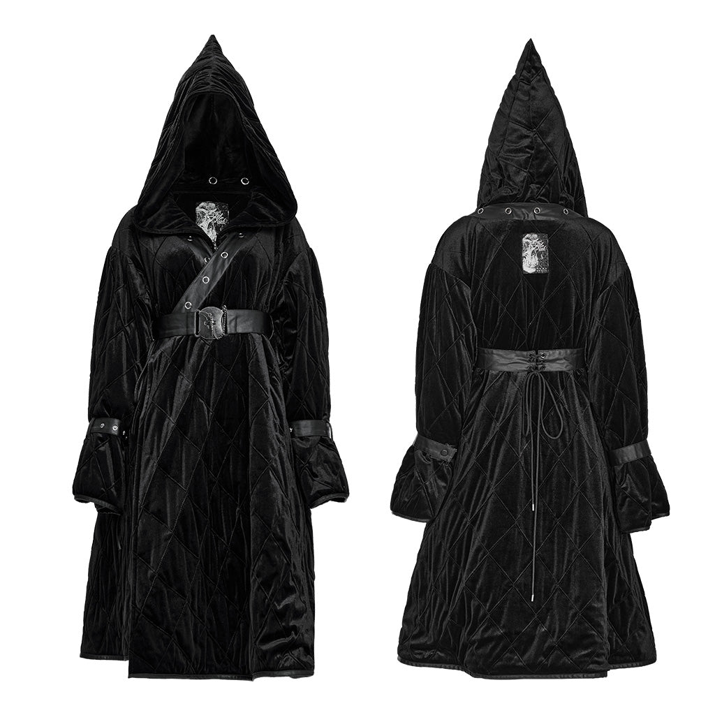 Gothic witch hoodie double side wear hooded Jacket OPY-714XCF