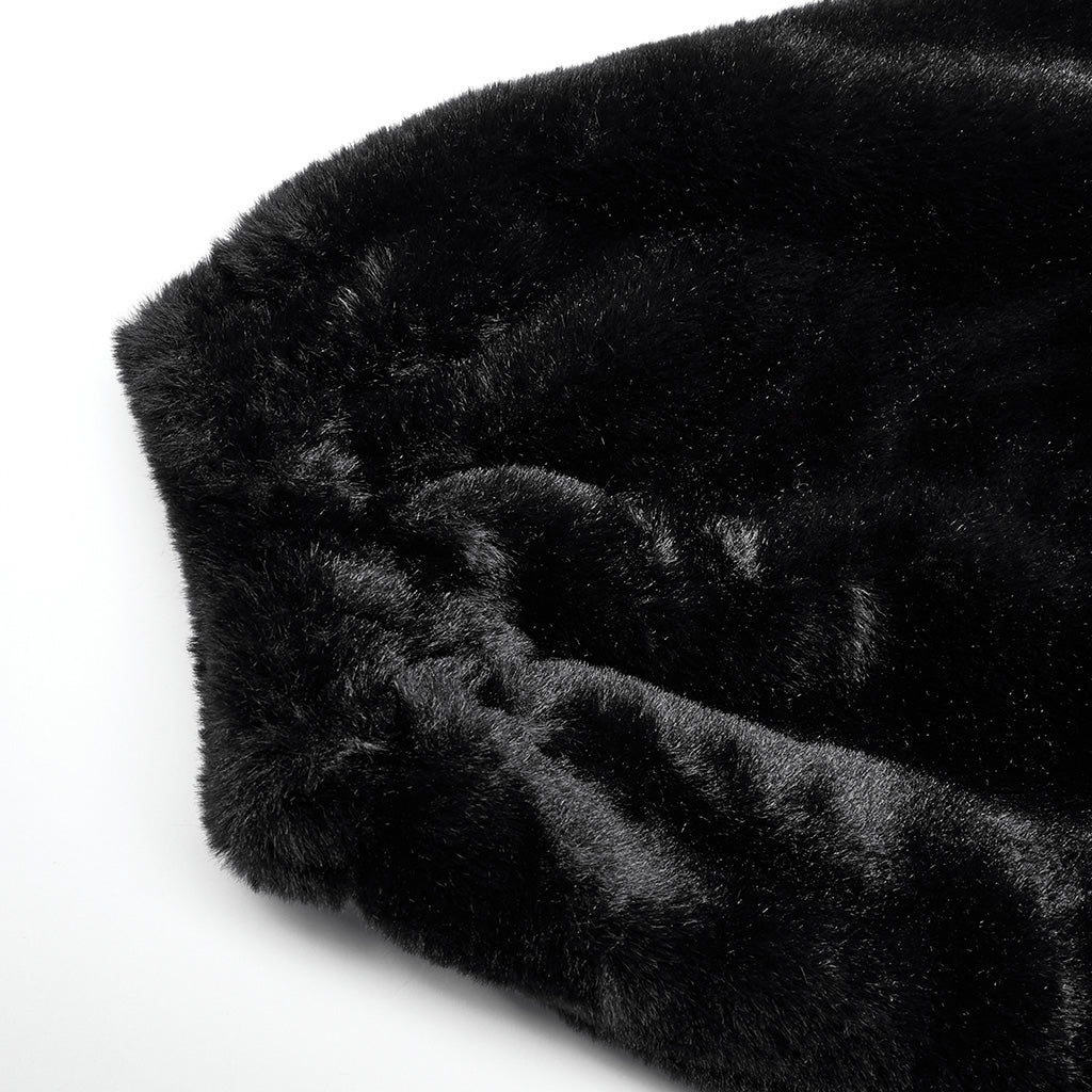 Warm thick plush plush bear ear hooded jacket OPY-719XCF