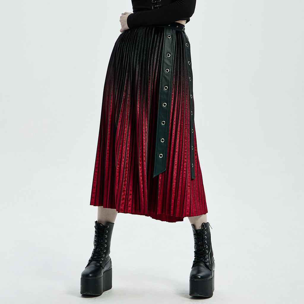 PUNK velvet skirt WQ-529BQF - Punk Rave Original Designer Clothing