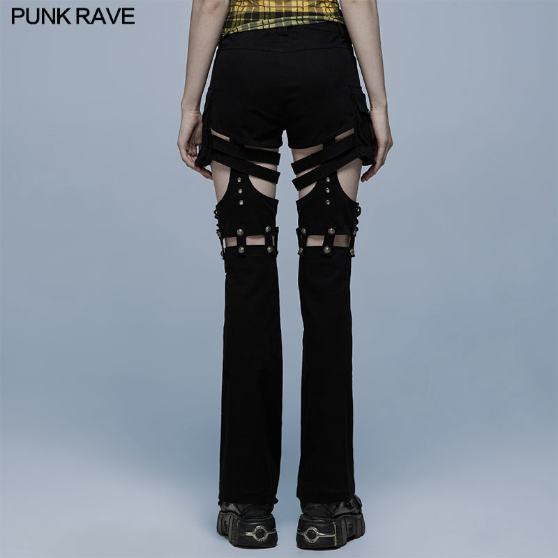 WK-486XCF Punk stylish long pants