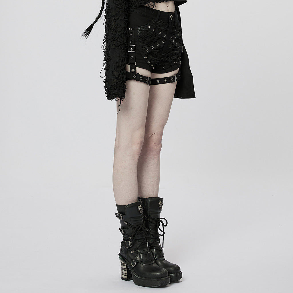 Punk Tight Shorts WK-545